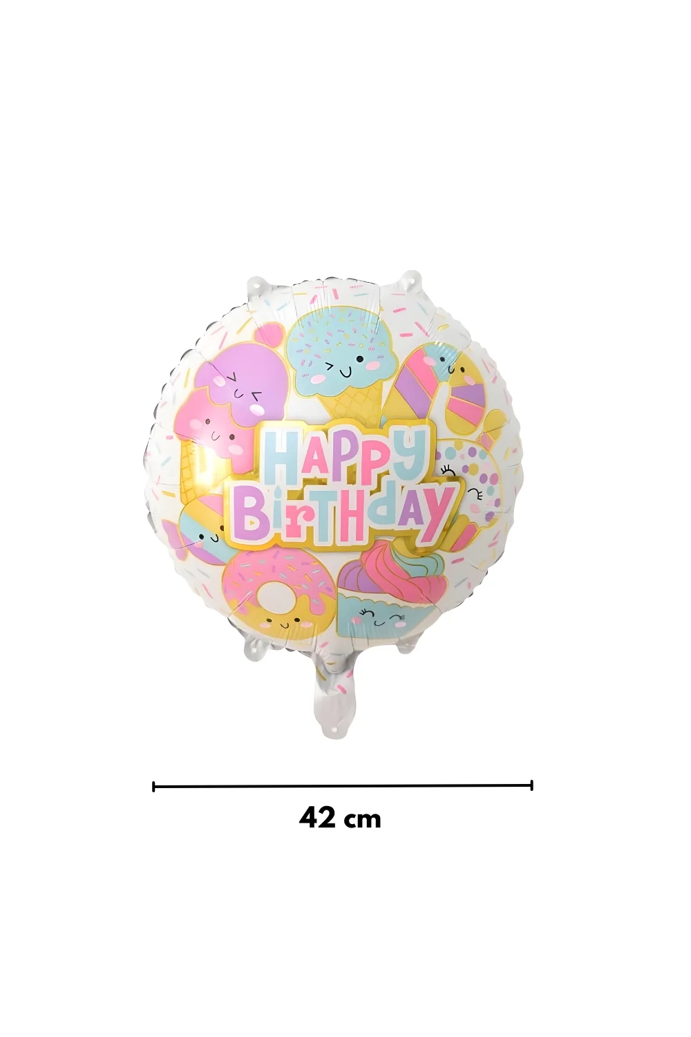 Çok Renkli  Dondurma Temalı Parti Balonu - Image 3