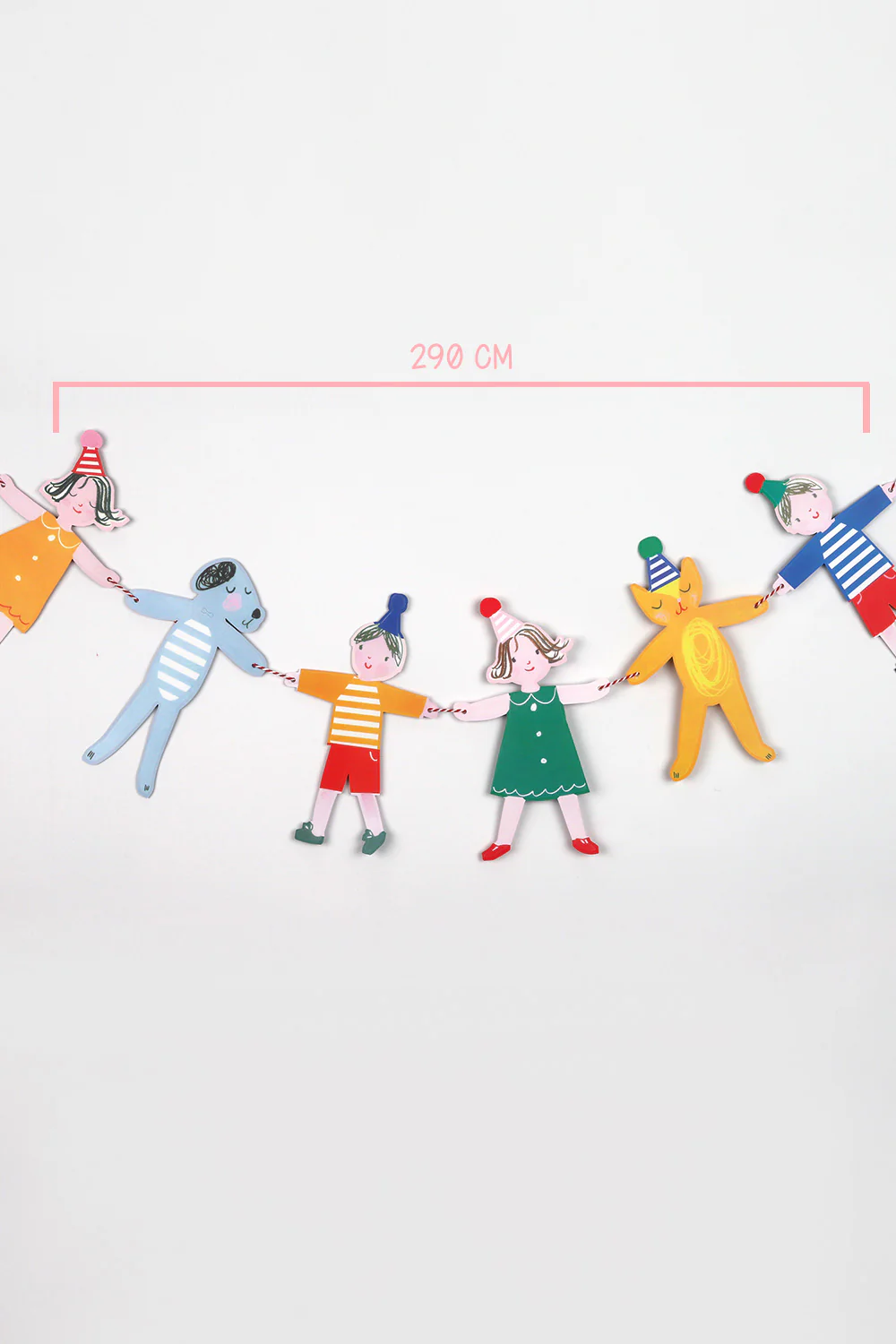 Çok Renkli Hayvan ve Çocuk Figürlü Banner - Image 4