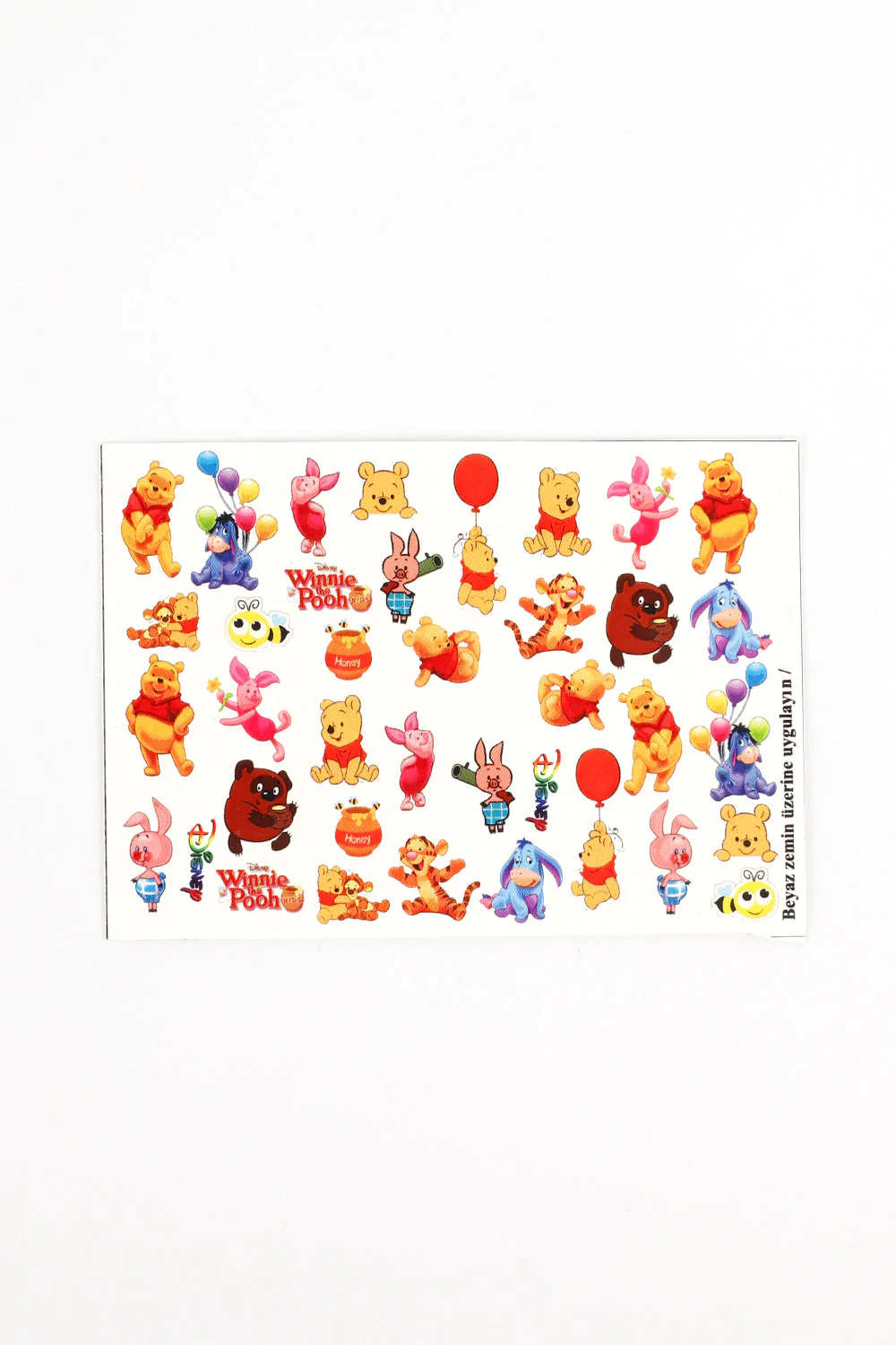 Çok Renkli Kız Çocuk Tırnak Sticker - Image 2