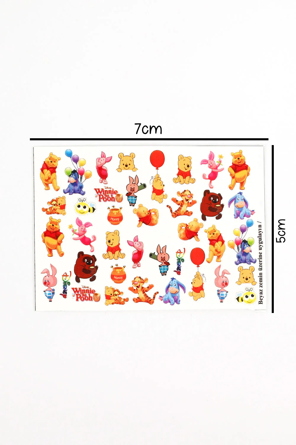 Çok Renkli Kız Çocuk Tırnak Sticker - Image 3