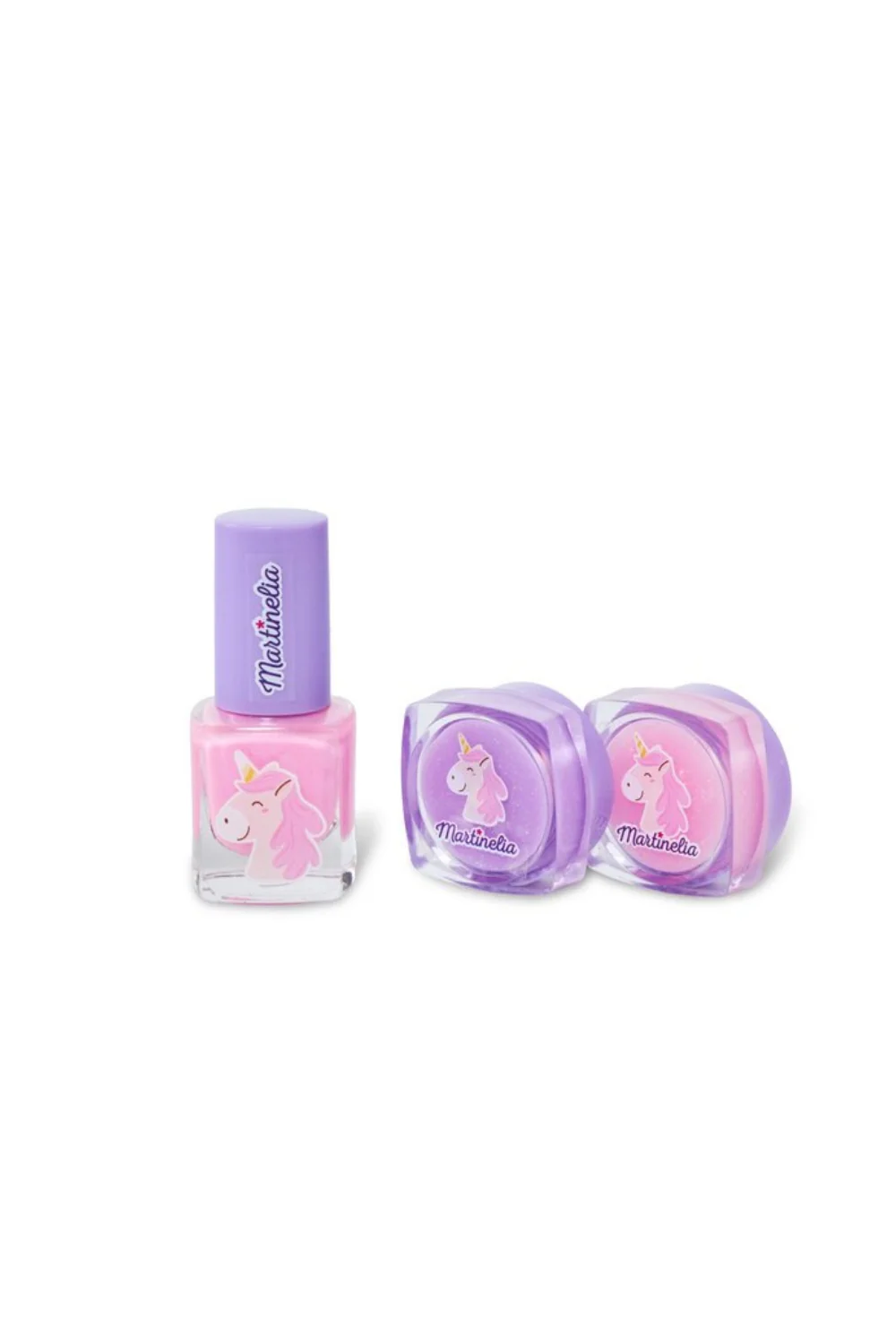 Çok Renkli  Little Unicorn Kız Çocuk 3'lü Makyaj Seti - Image 2