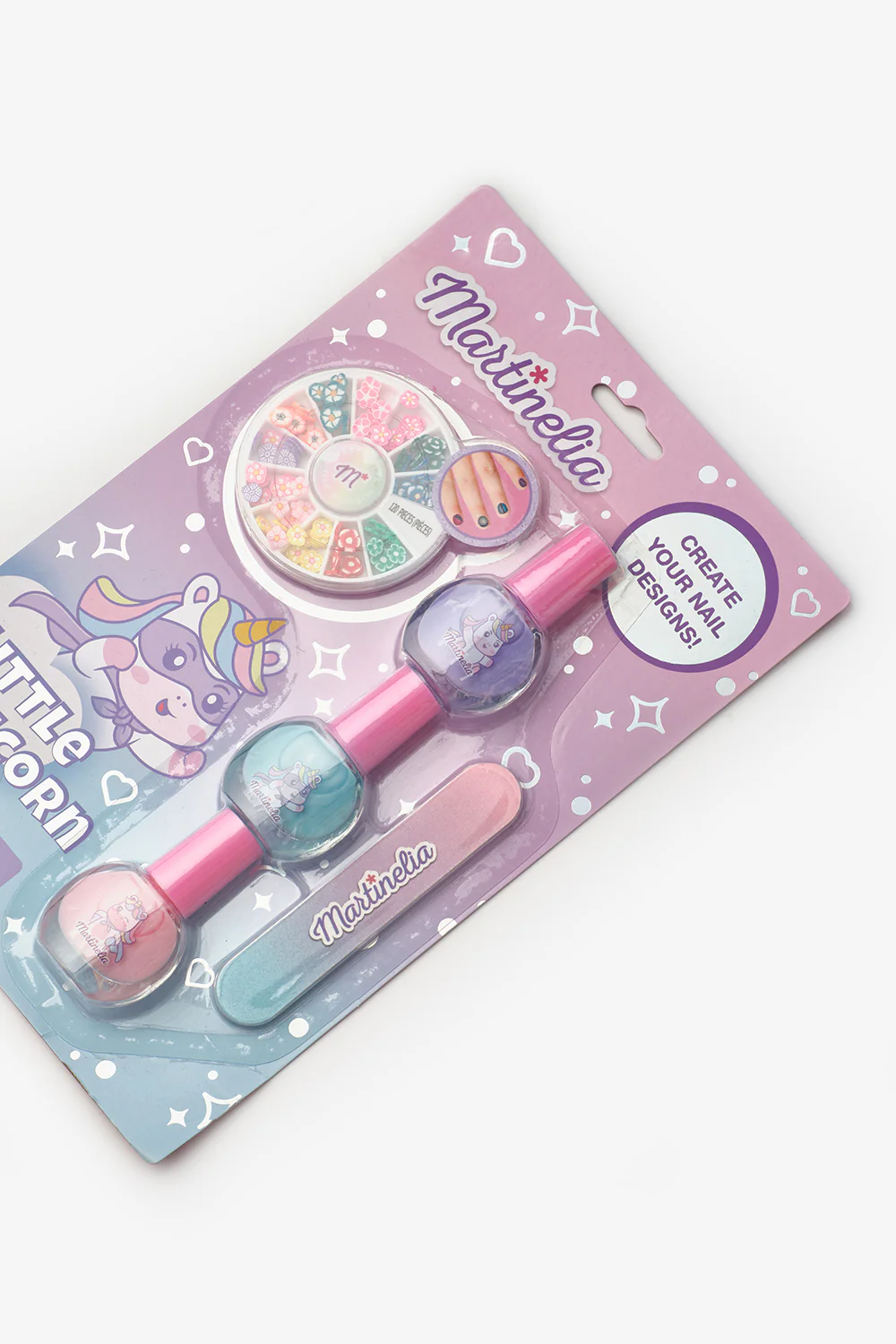 Çok Renkli Little Unicorn Kız Çocuk Tırnak Seti - Image 2