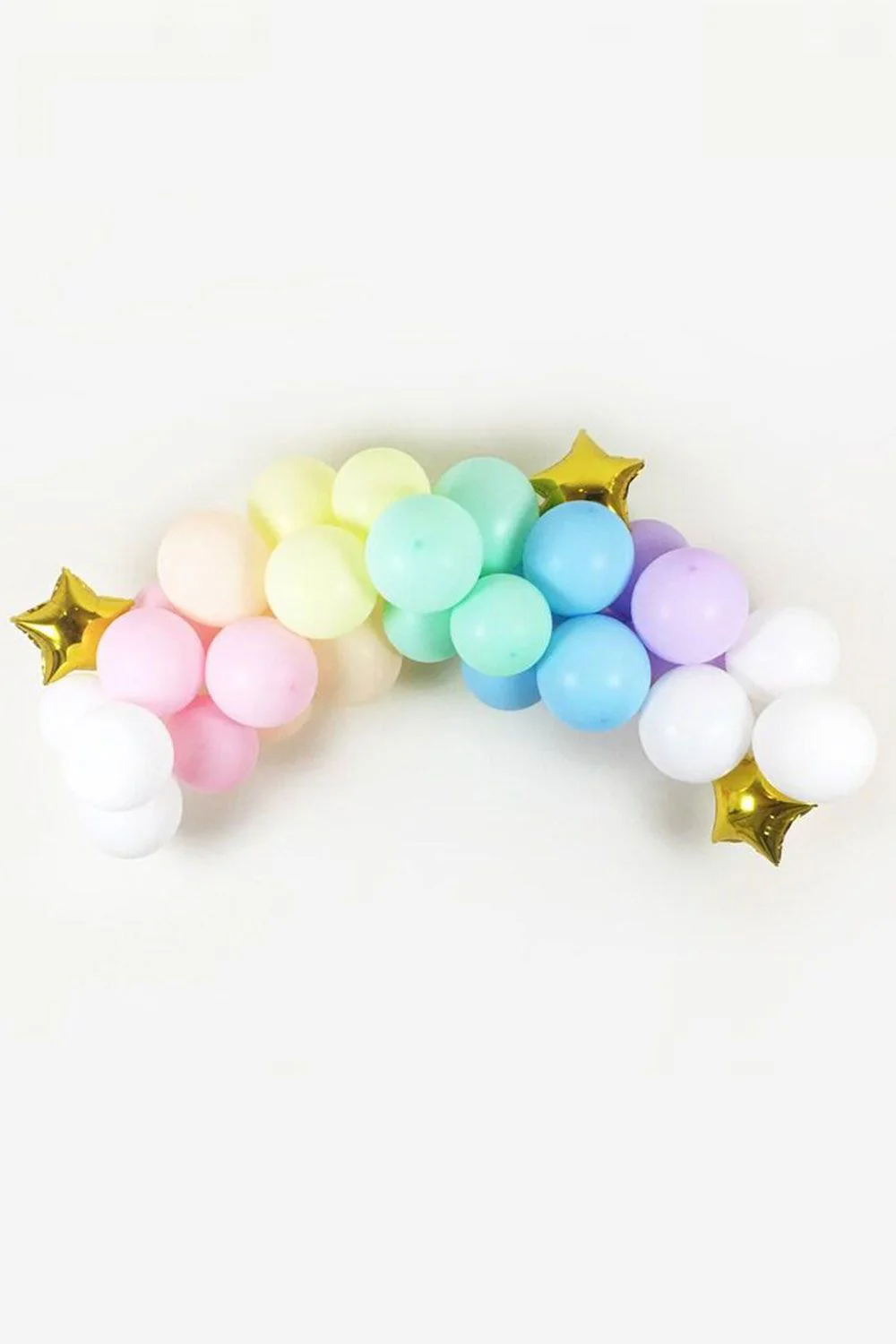 Çok Renkli Makaron Balon Zincir Set