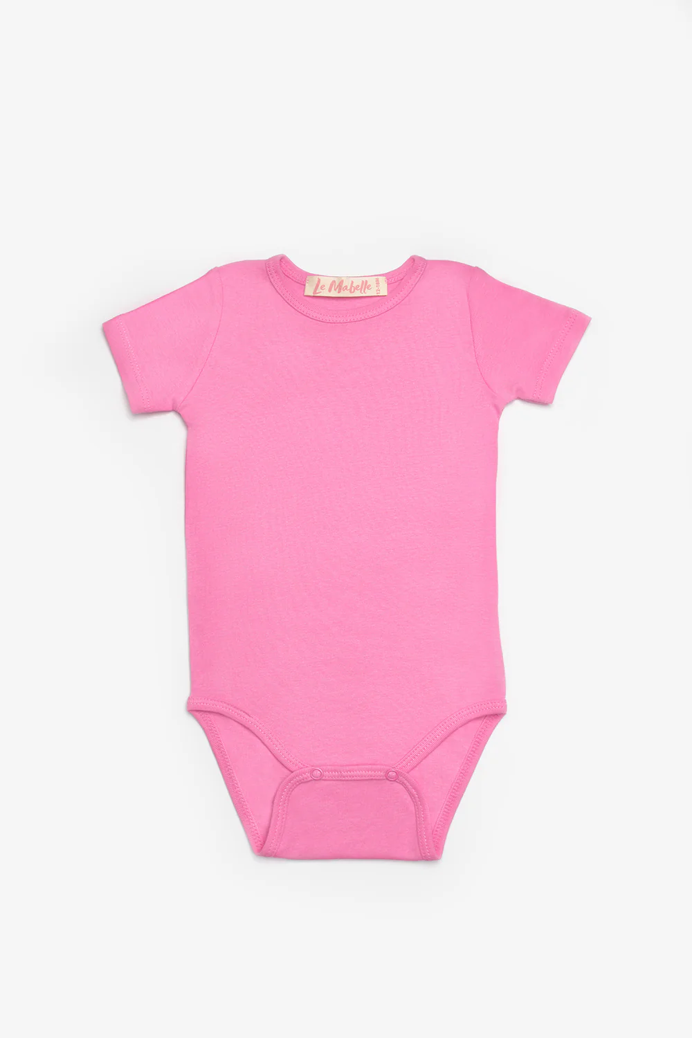 Fuşya  Çiçek Desenli İkili Kız Bebek Zıbın Set - Zoe - Image 3