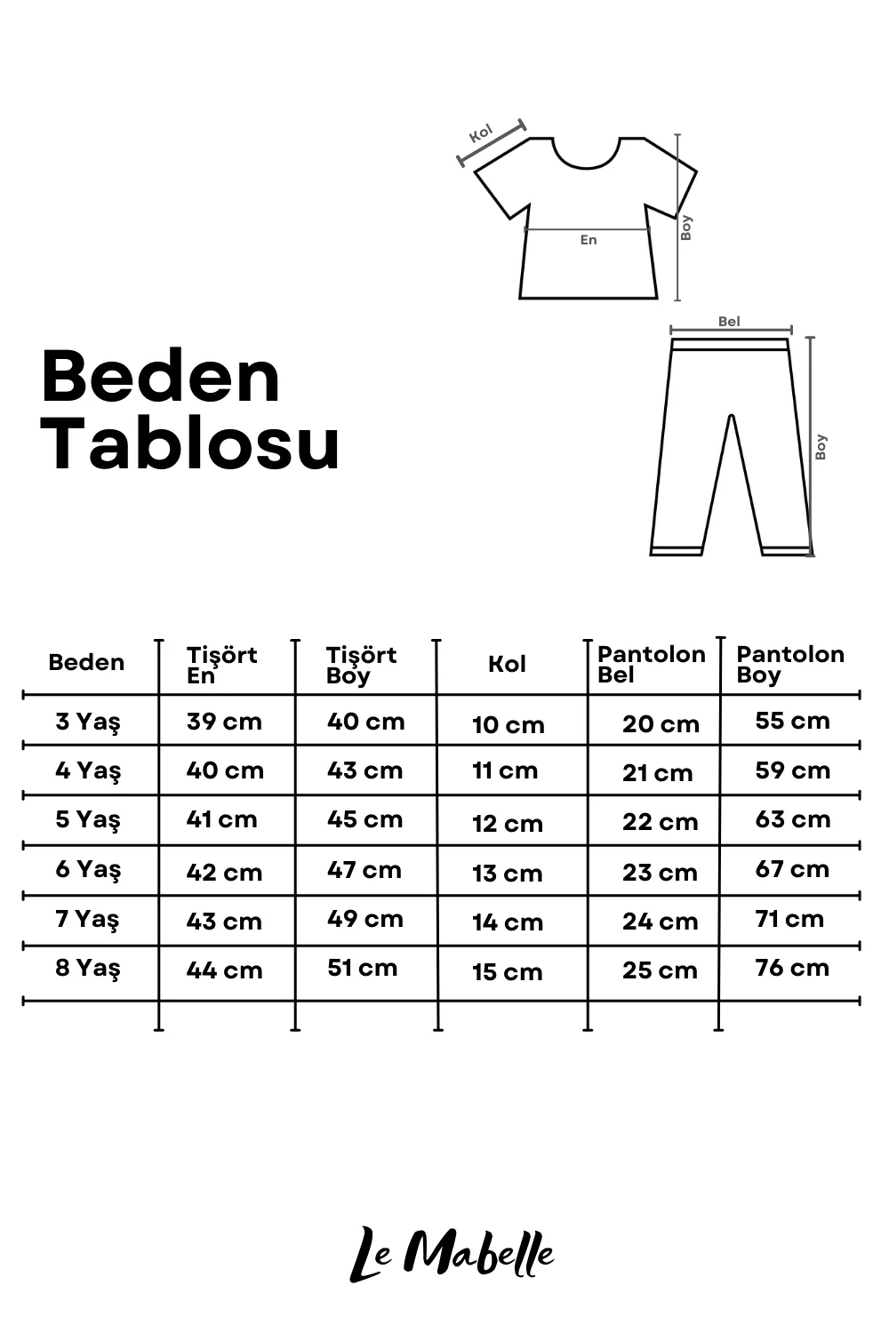 Kırmızı Baskılı Çizgi Desenli Çocuk Tişört Pantolon Takım - Edna - Image 8