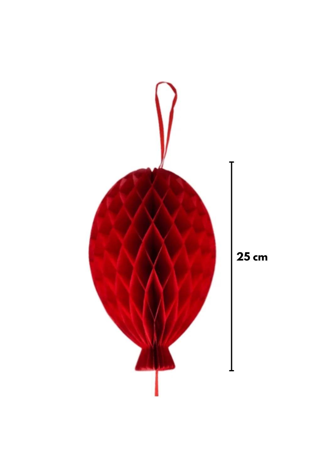 Kırmızı  Petek Balon Parti Süsü - Image 3