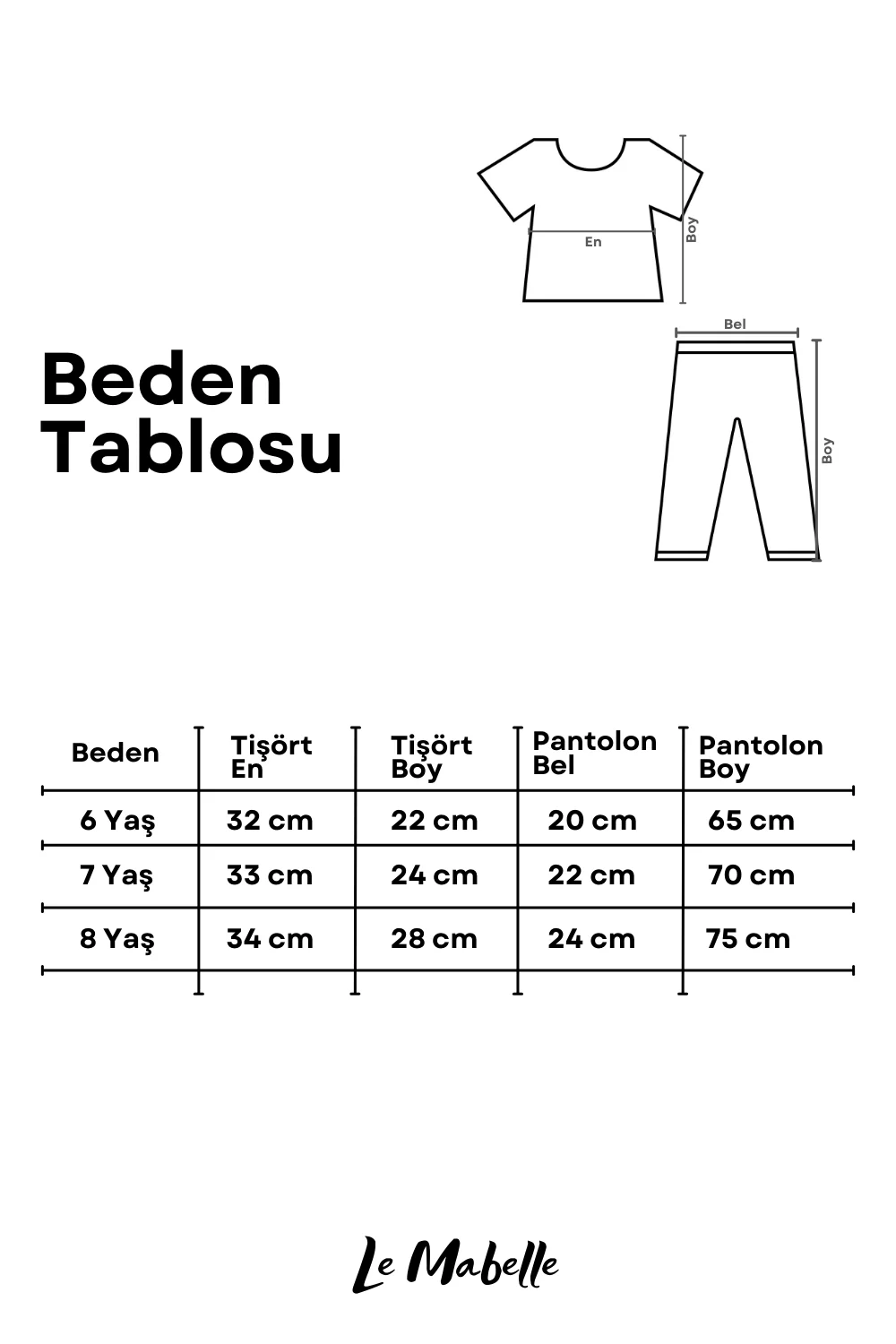 Krem Örme Kız Çocuk Crop Pantalon İkili Takım - Edna - Image 4