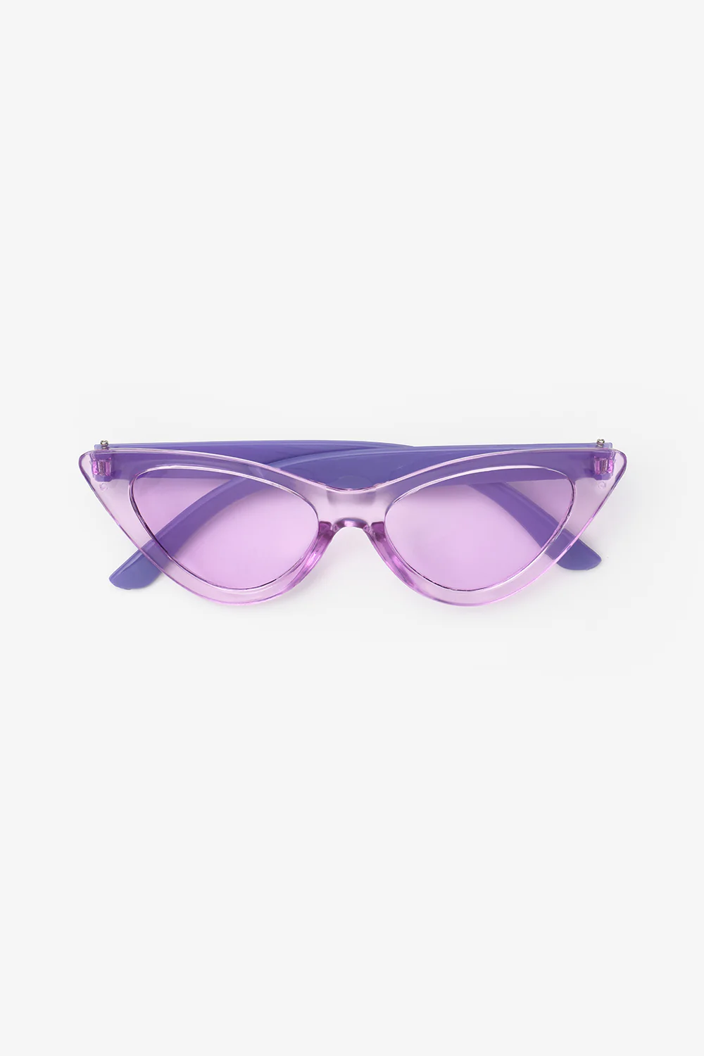 Lila Cat Eye Model Çocuk Güneş Gözlüğü - Image 2