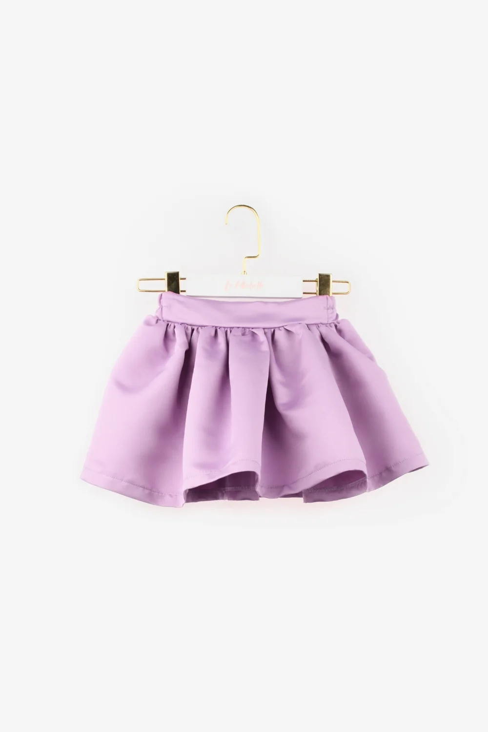 Lila Organze Fiyonklu Kız Çocuk İkili Takım - Gale - Image 7
