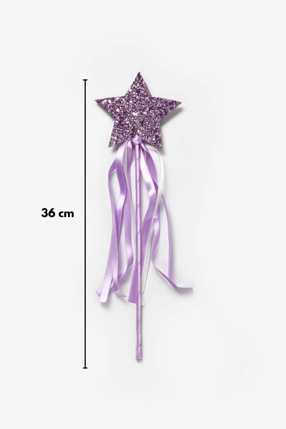 Lila Yıldız Figürlü Püsküllü Parti Asası - Image 3