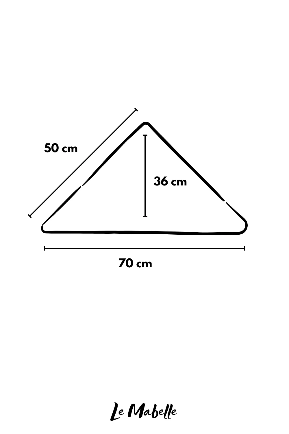Mint Dama Desenli Kız Çocuk Üçgen Bandana Taç - Image 3