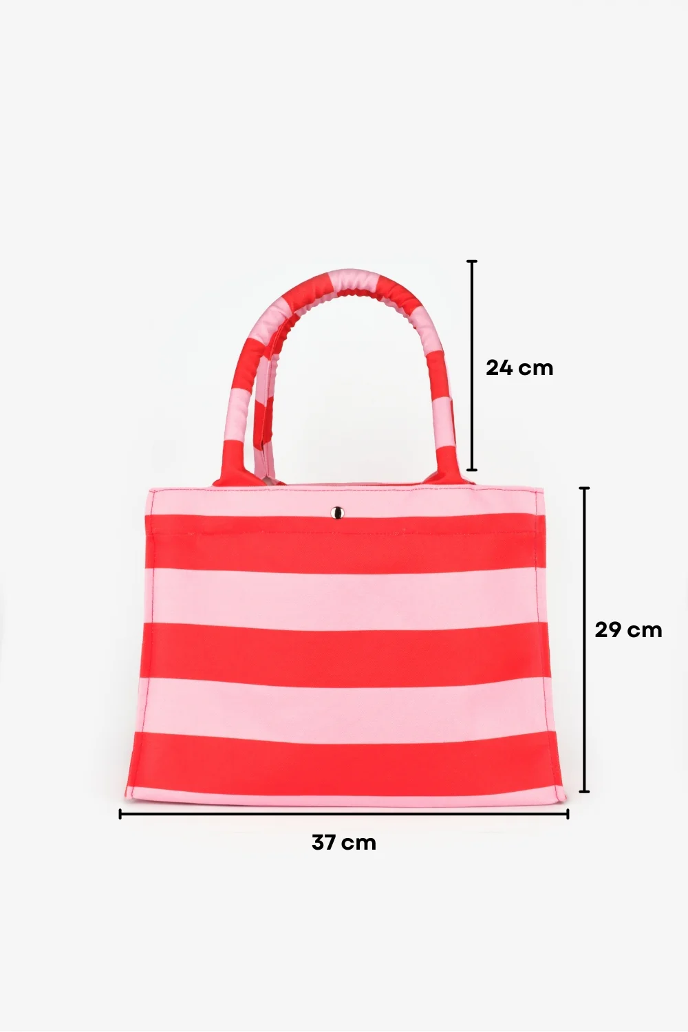 Pembe Çizgili Çocuk Plaj Çantası - Image 4