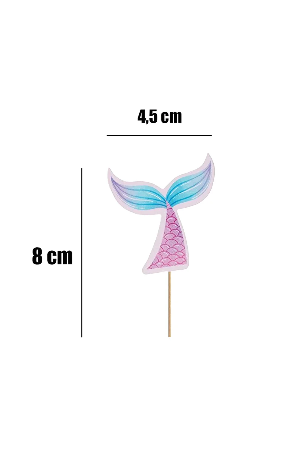 Pembe Deniz Kızı Kuyruğu 10'lu Kürdan Set - Image 4