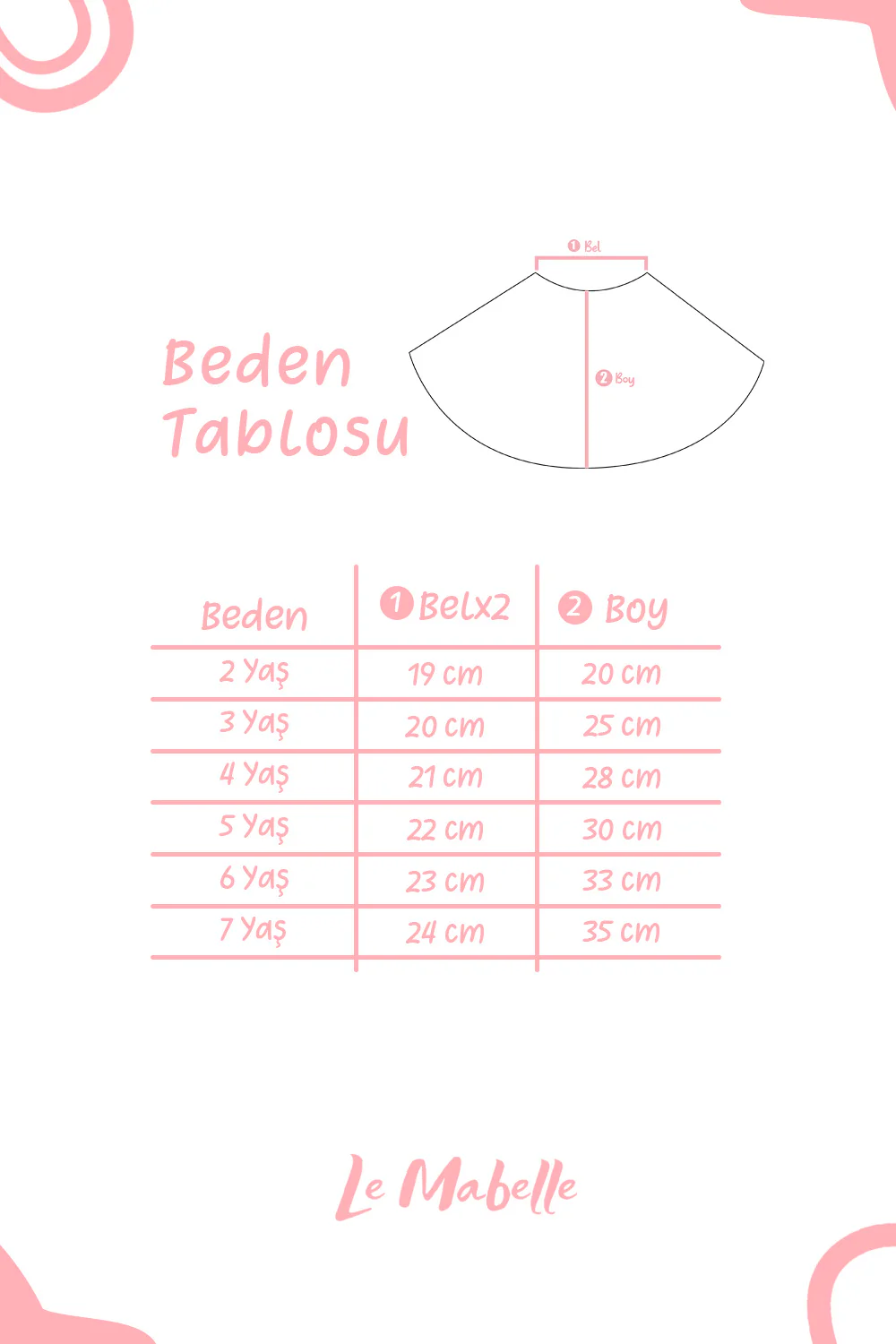 Pembe  Kiraz Nakışlı Kız Çocuk Tül Etek - Pauline - Image 4