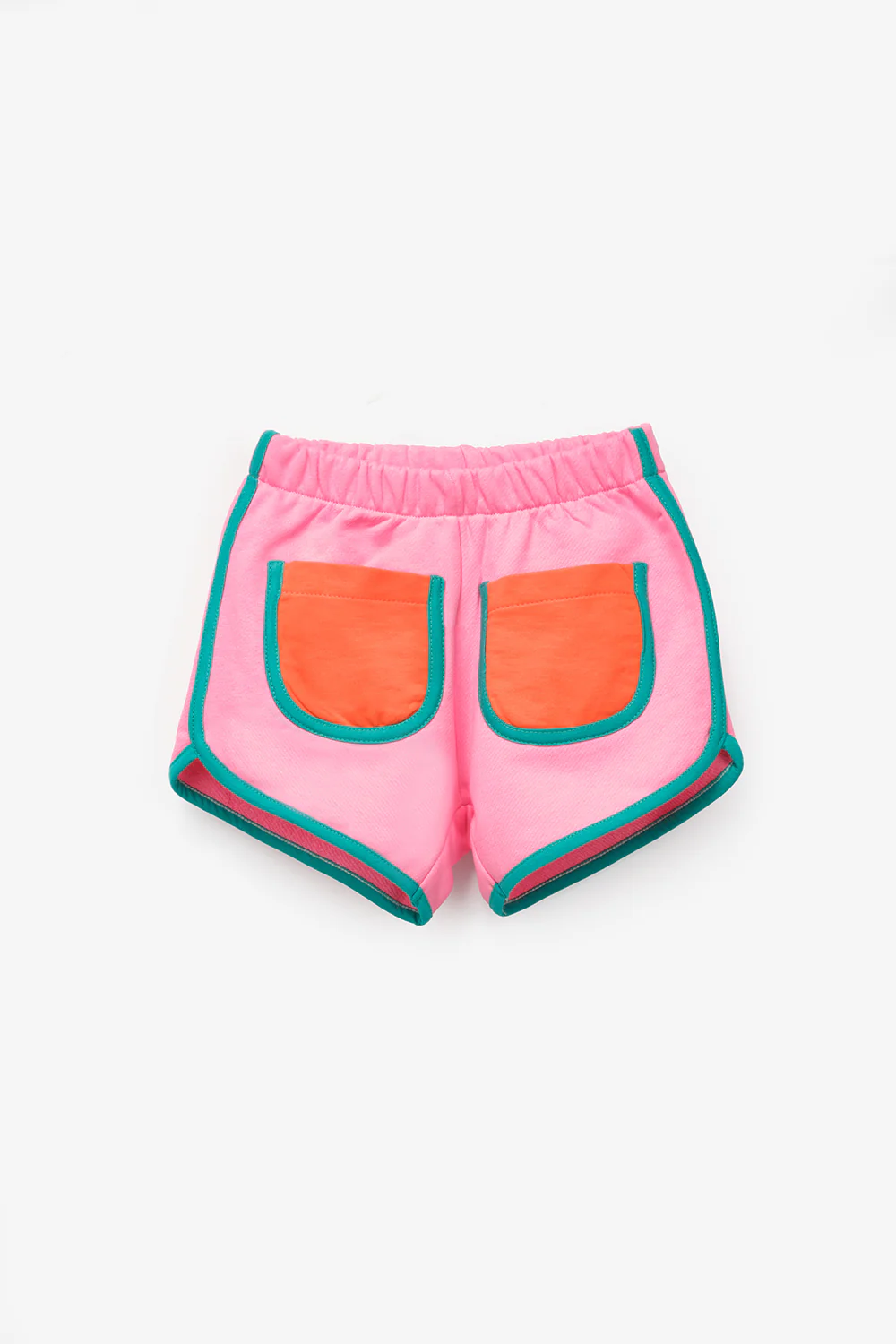 Pembe Mottolu Figürlü Çocuk Tişört Şort İkili Takım - Lole - Image 6