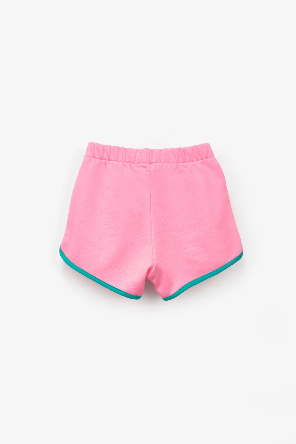 Pembe Mottolu Figürlü Çocuk Tişört Şort İkili Takım - Lole - Image 7