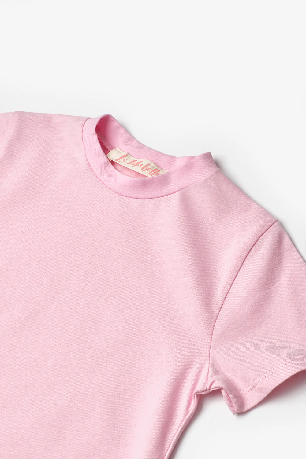 Pembe Penye Basic Çocuk Tişört - Image 3