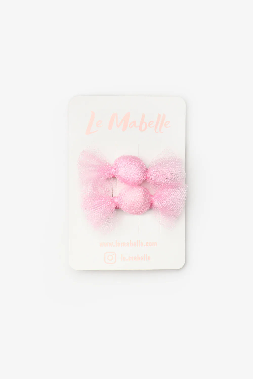 Pembe Şeker Figürlü Kız Çocuk 2'li Klips Toka