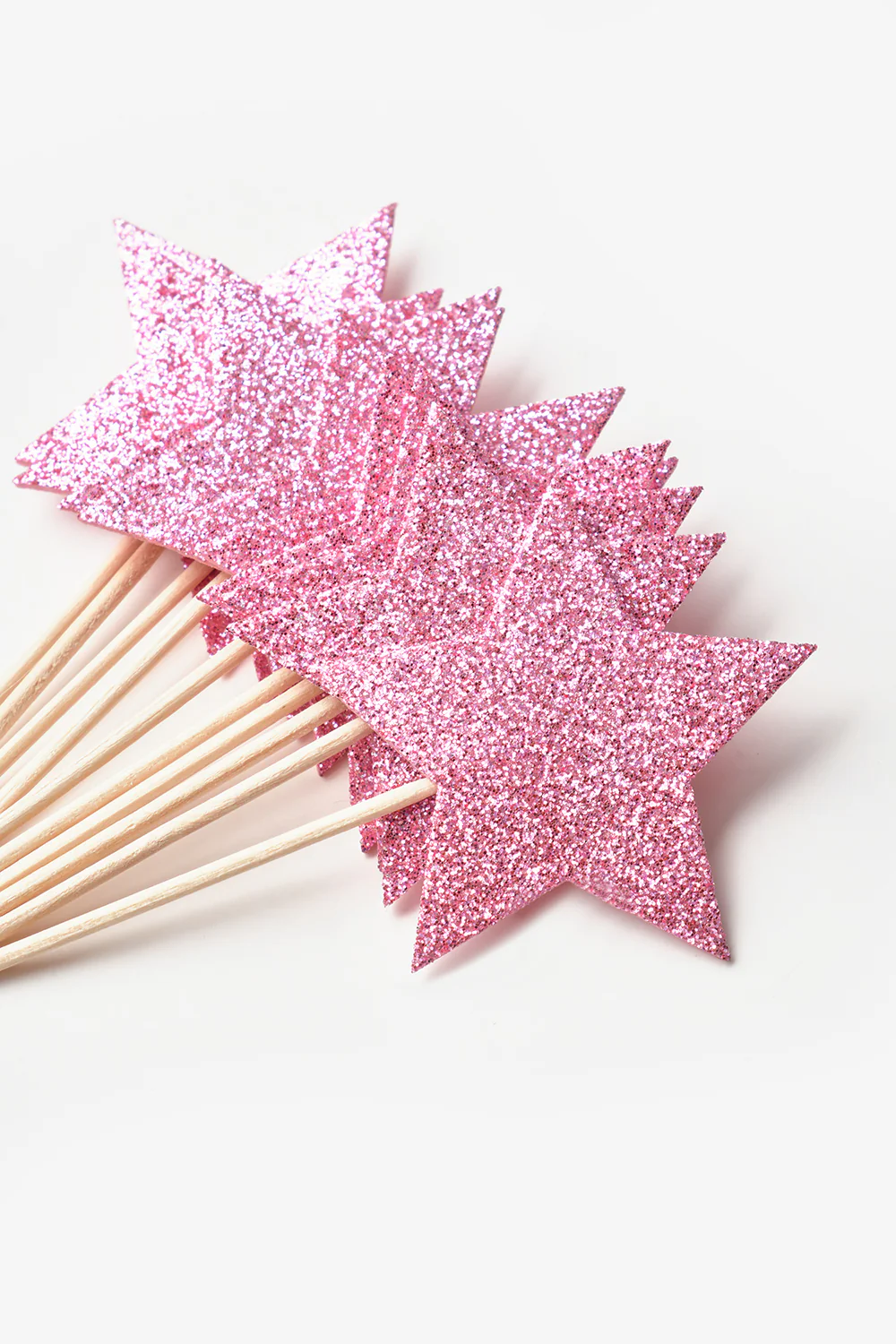 Pembe Simli 10'lu Yıldız Kürdan Set - Image 2