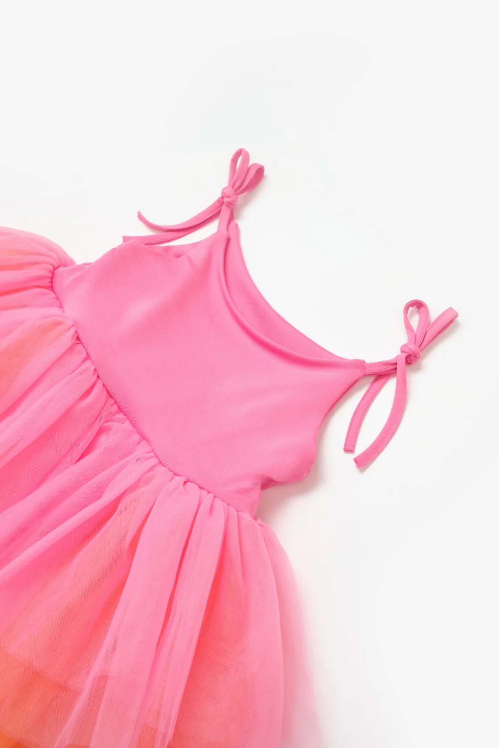 Pembe Tütü Etekli Askılı Kız Bebek Balerin Elbise - Jade - Image 4