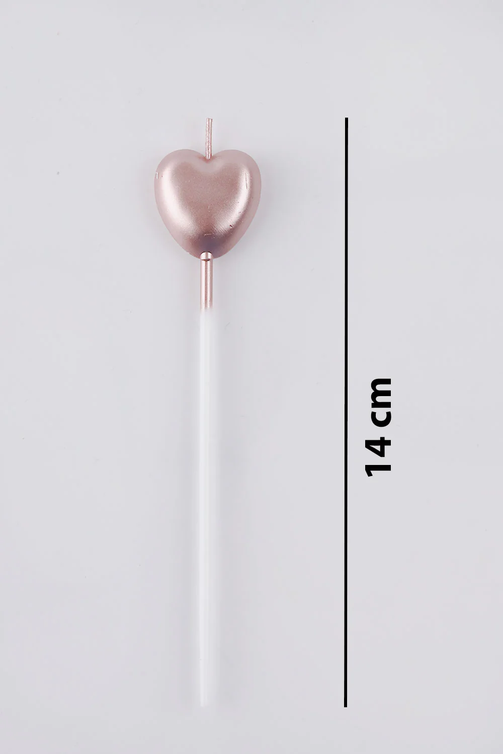 Rose  4'lü Kalp Mum - Image 3