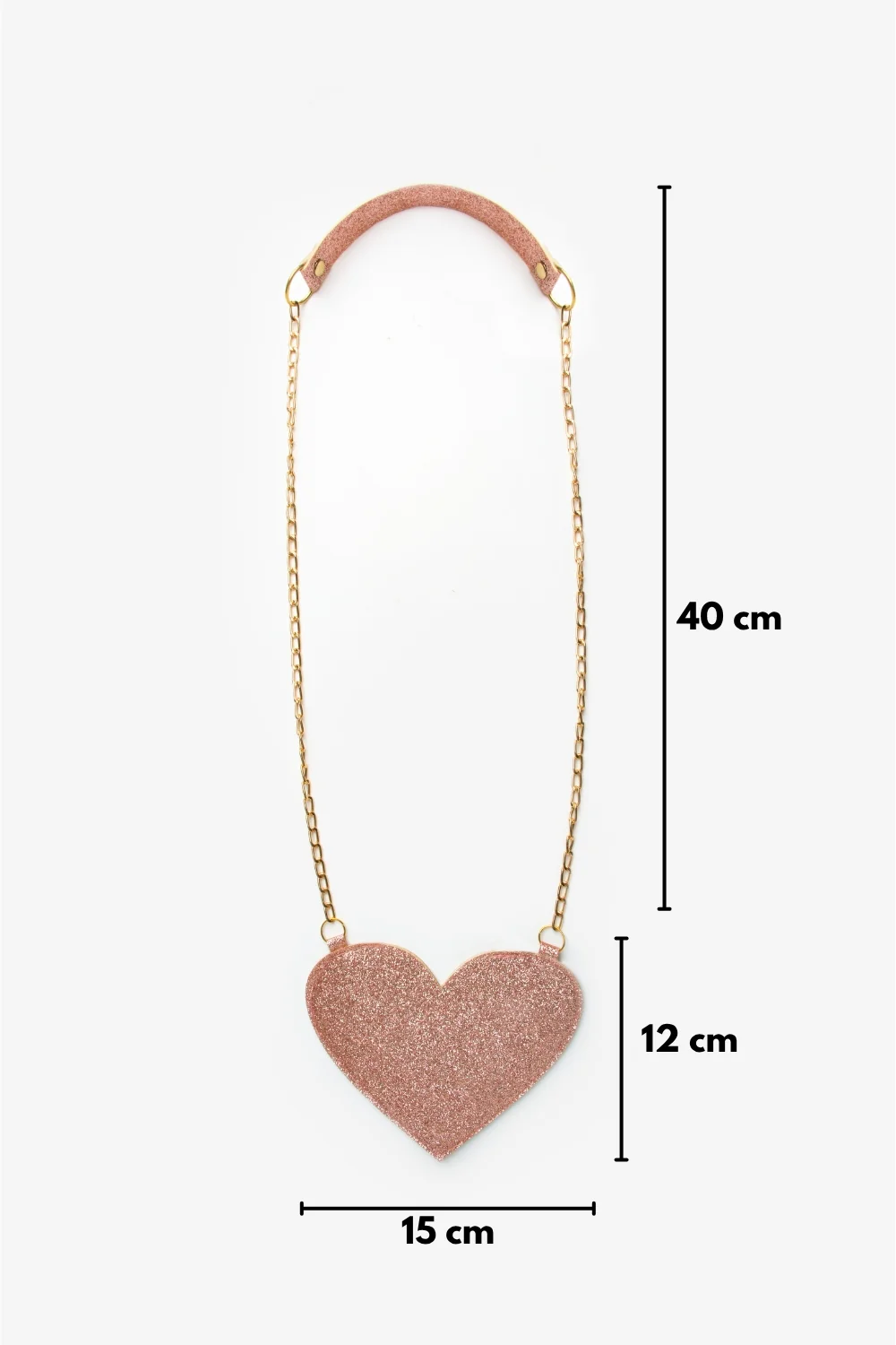 Rose Kalp Şekilli Kız Çocuk Çanta - Image 3