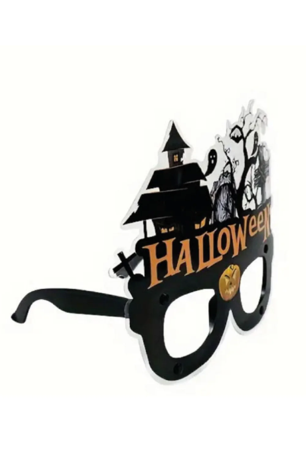 Siyah Halloween Temalı Parti Gözlüğü - Image 3